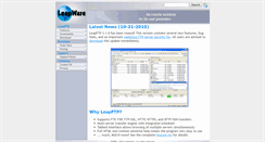 Desktop Screenshot of leapware.com
